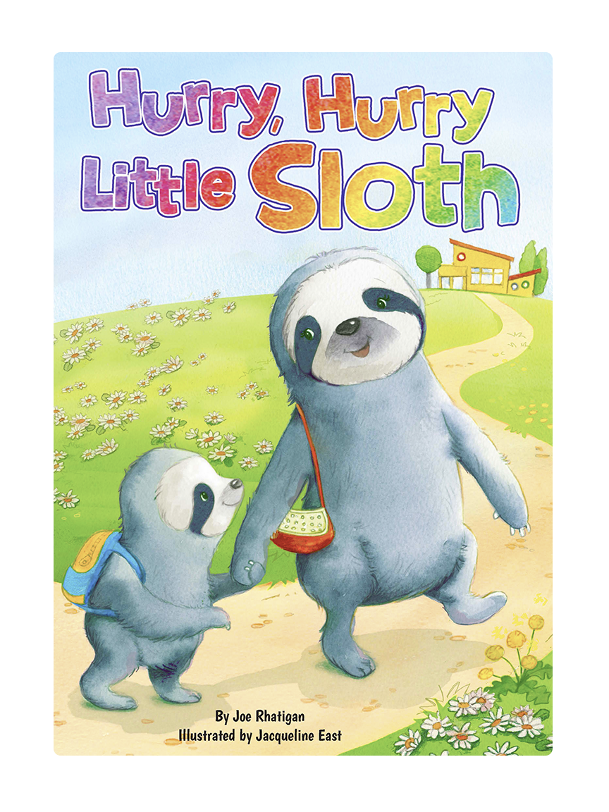 Little Hippo Books - Hurry, Hurry, Little Sloth - Children's Padded Board Book