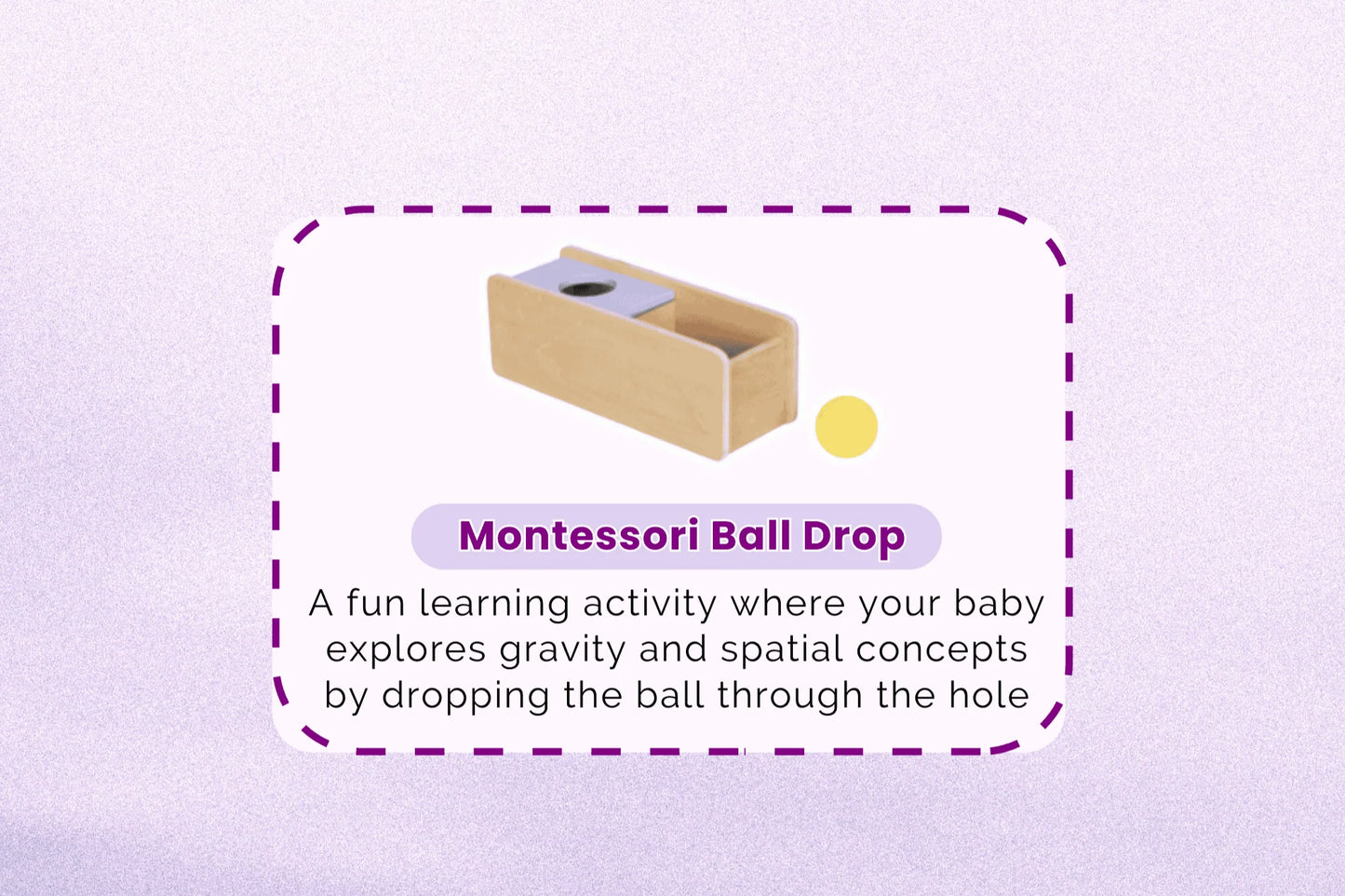 123 Baby Box - 11-12 Months Montessori Educational Box
