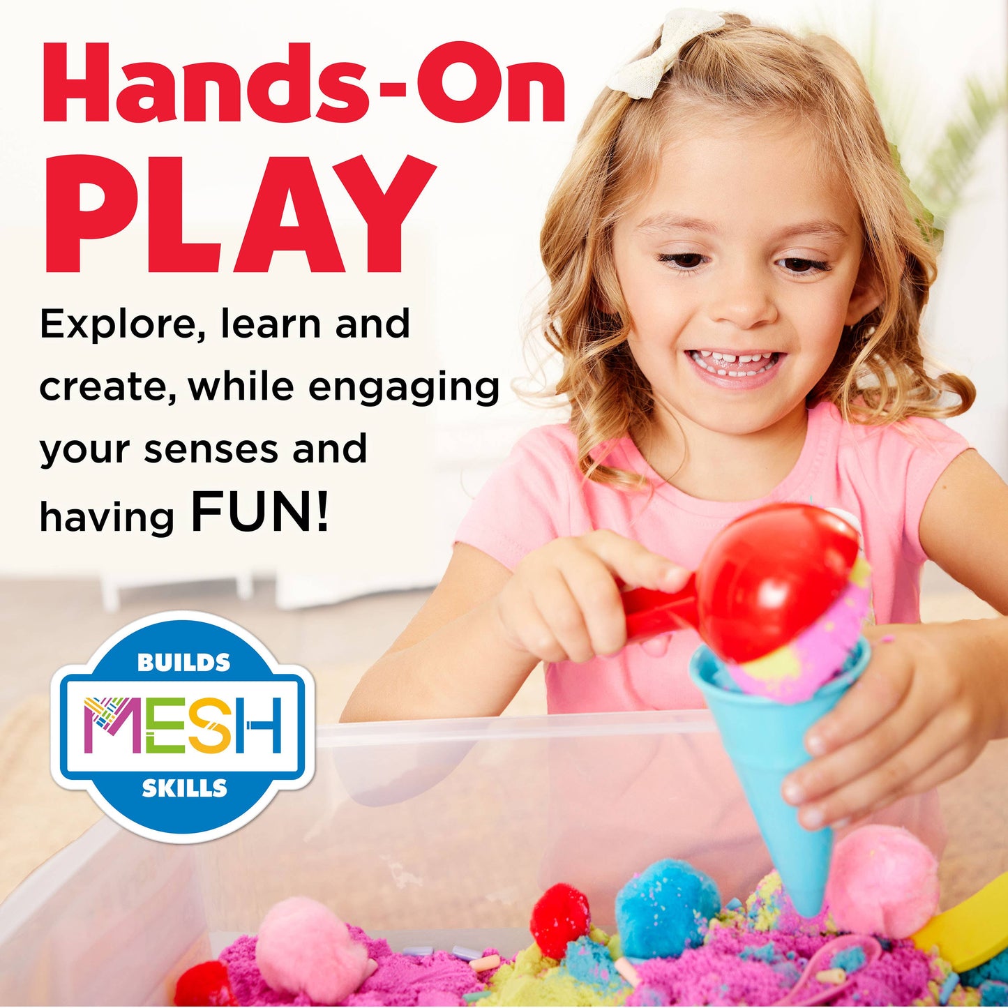 Faber-Castell / Creativity for Kids - Sensory Bin Ice Cream Shop Activity Bin for Kids