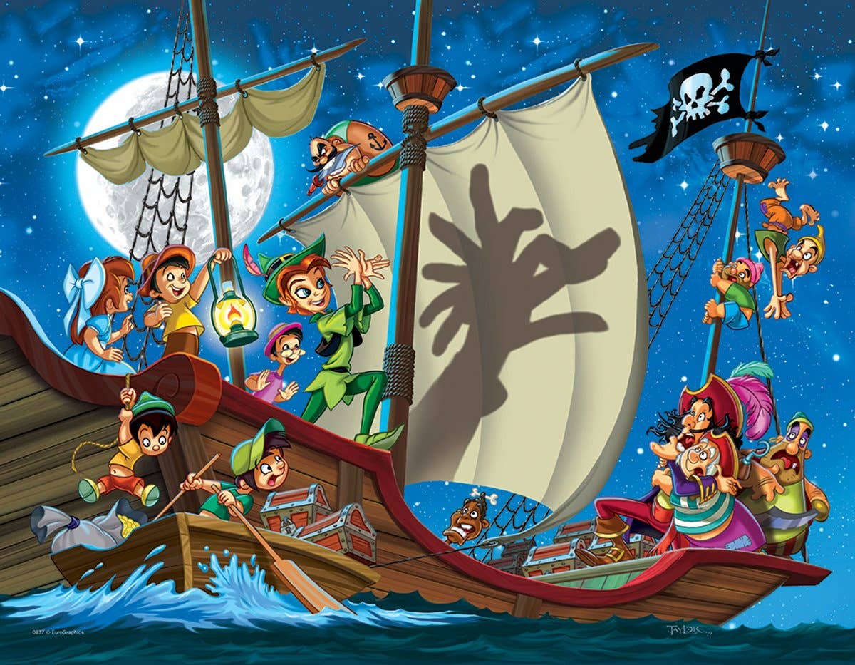 Eurographics Puzzles Canada - Peter Pan - Premium Quality