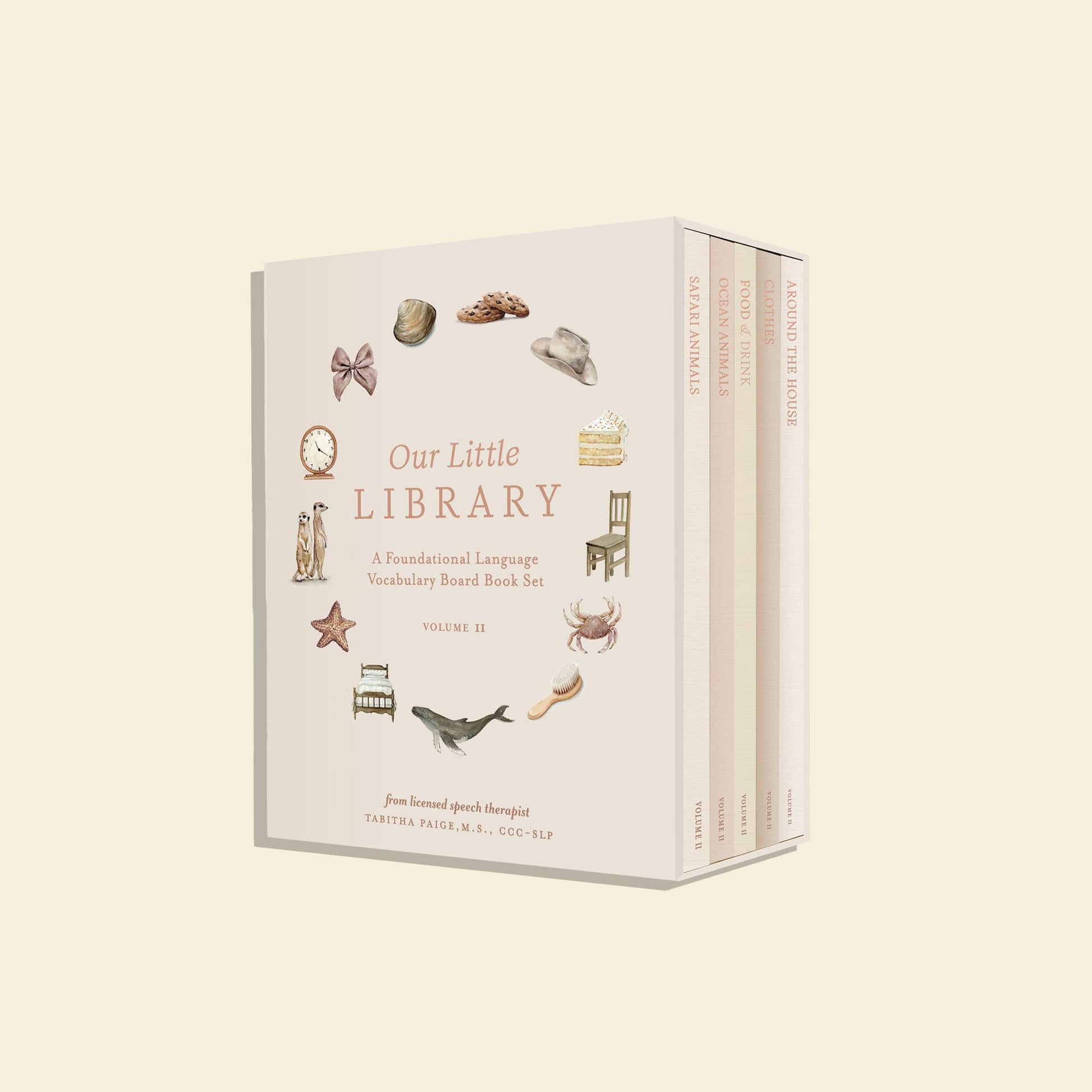 Our Little Library Vol. 2 (5 Board Books) - Paige Tate & Co. - Glee Garden