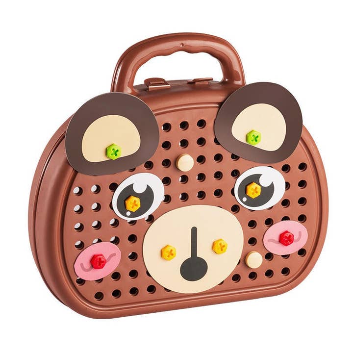 Play Toolbox Bear with Drill - VIGOR - Glee Garden
