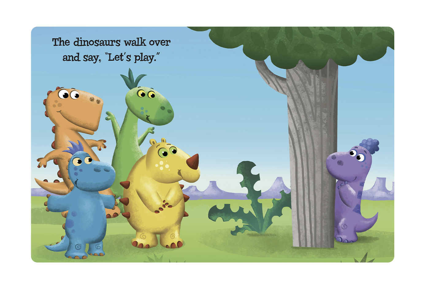 Little Hippo Books - Five Little Dinosaurs - Chunky Padded Board Book