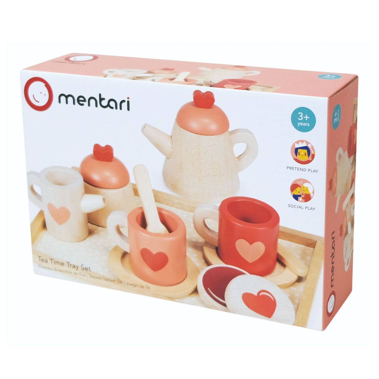 Kinderhood Distribution Inc. - Mentari Toys | Tea Time Tray Set | High Quality | Canadian Supplier