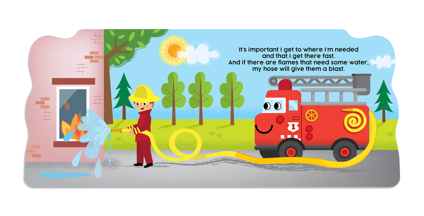 Little Hippo Books - Friendly Fire Truck - Little Hippo Books - Glee Garden