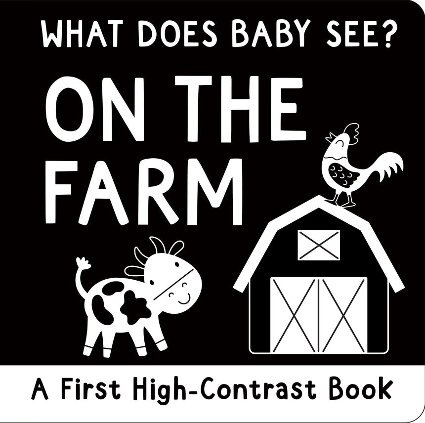 What Does Baby See? On the Farm - Peter Pauper Press - Glee Garden