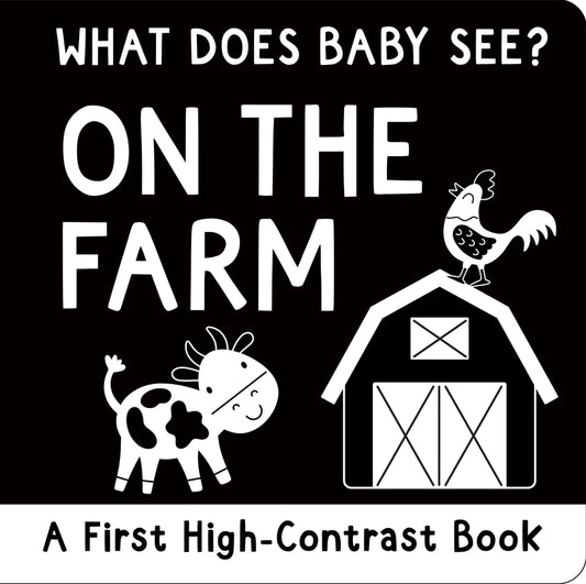 What Does Baby See? On the Farm - Peter Pauper Press - Glee Garden