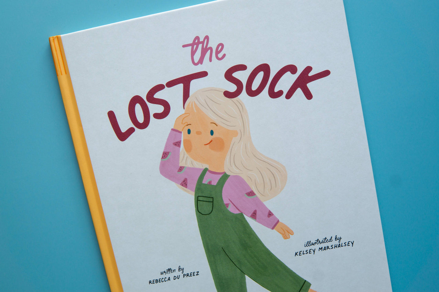 Brown Paper Fox - The Lost Sock | Hardcover Picture Book | High Quality Books | Canadian Publisher