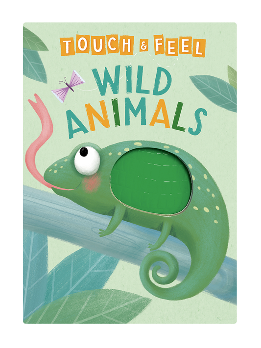 Wild Animals: A Touch and Feel Book - Little Hippo Books - Glee Garden