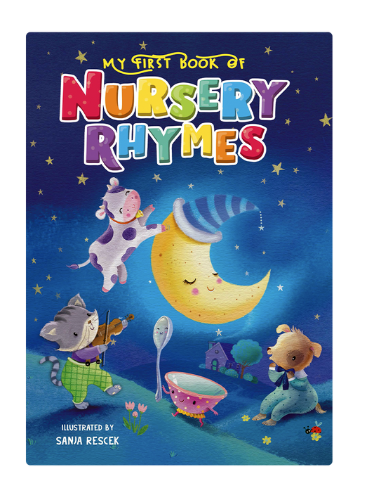 My First Book of Nursery Rhymes - Little Hippo Books - Glee Garden