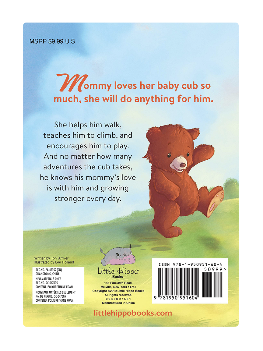 Little Hippo Books - My Love for You - Children's Padded Board Book