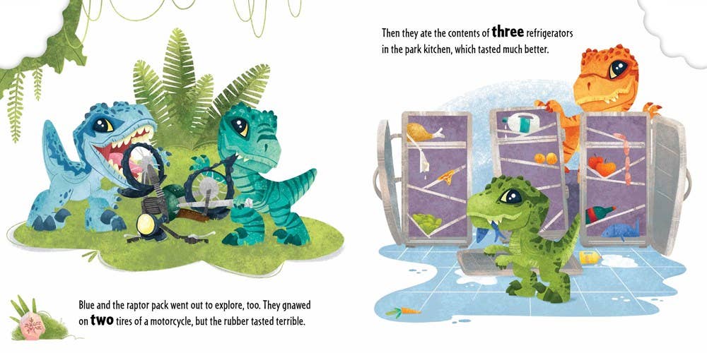 Insight Editions - Jurassic World: The Very Hungry Dinosaur (Board Book)