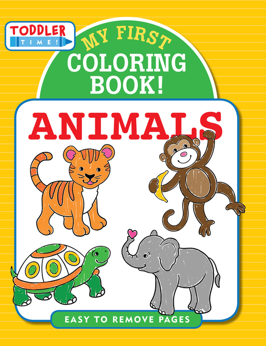 Peter Pauper Press - My First Coloring Book! Animals - Peter Pauper Press - Glee Garden