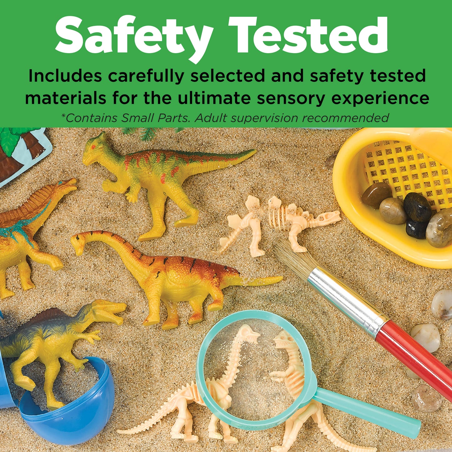 Faber-Castell / Creativity for Kids - Sensory Bin Dinosaur Dig Activity Bin for Kids