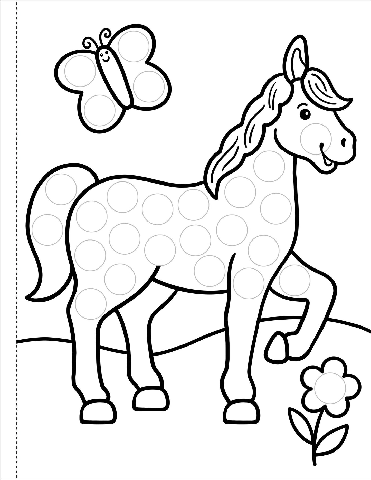 Peter Pauper Press - My First Dot Markers Coloring Book! Animals - Peter Pauper Press - Glee Garden