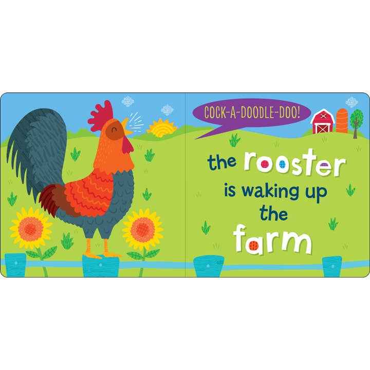 Who Is On the Farm? Board Book - Peter Pauper Press - Glee Garden