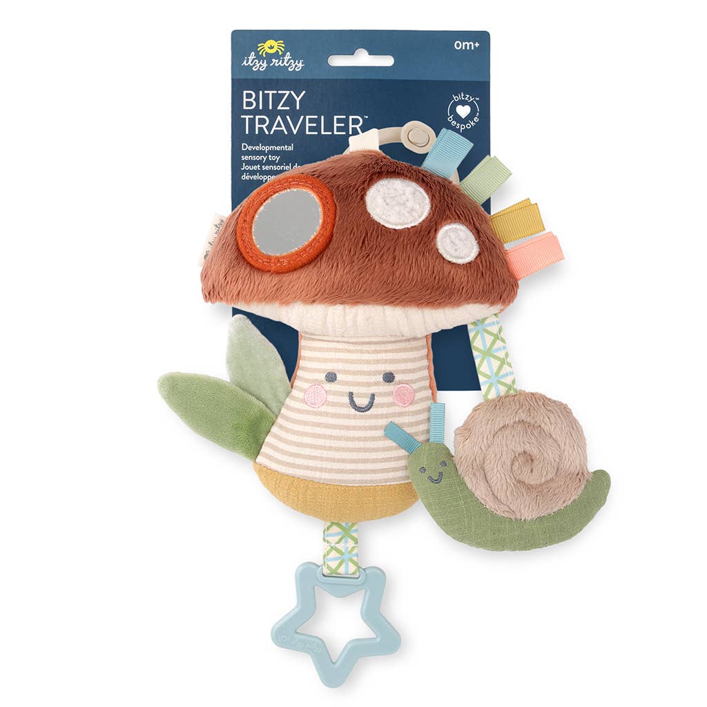 Itzy Ritzy - Bitzy Traveler™ - Mushroom - Itzy Ritzy - Glee Garden