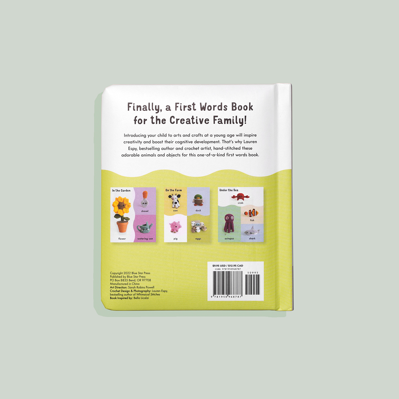 Paige Tate & Co. - First Words with Cute Crochet Friends (Baby Board Book)