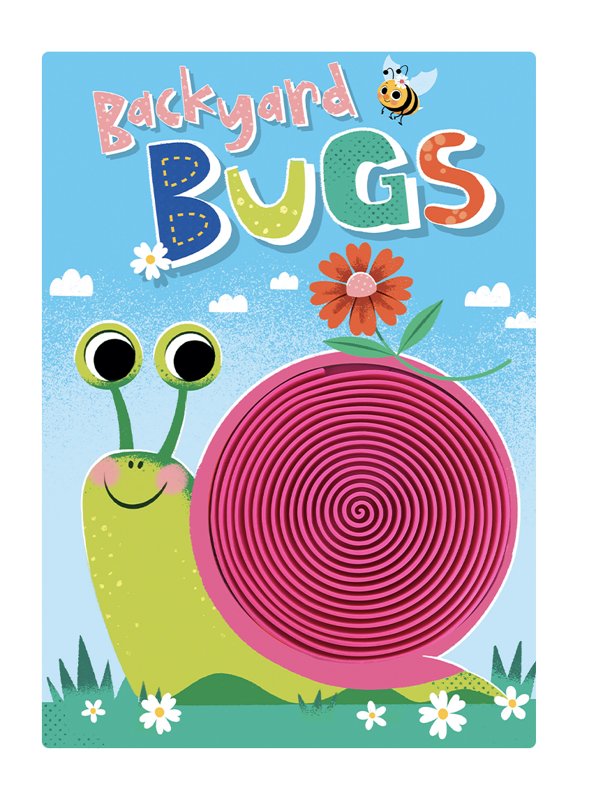 Backyard Bugs - Touch and Feel Board Book - Little Hippo Books - Glee Garden