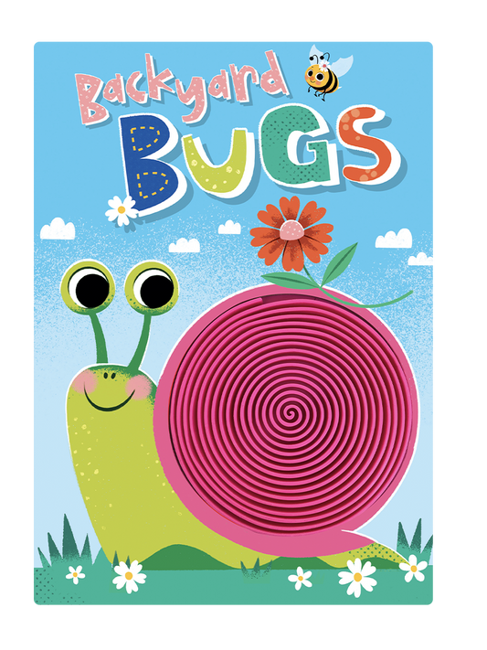 Backyard Bugs - Touch and Feel Board Book - Little Hippo Books - Glee Garden