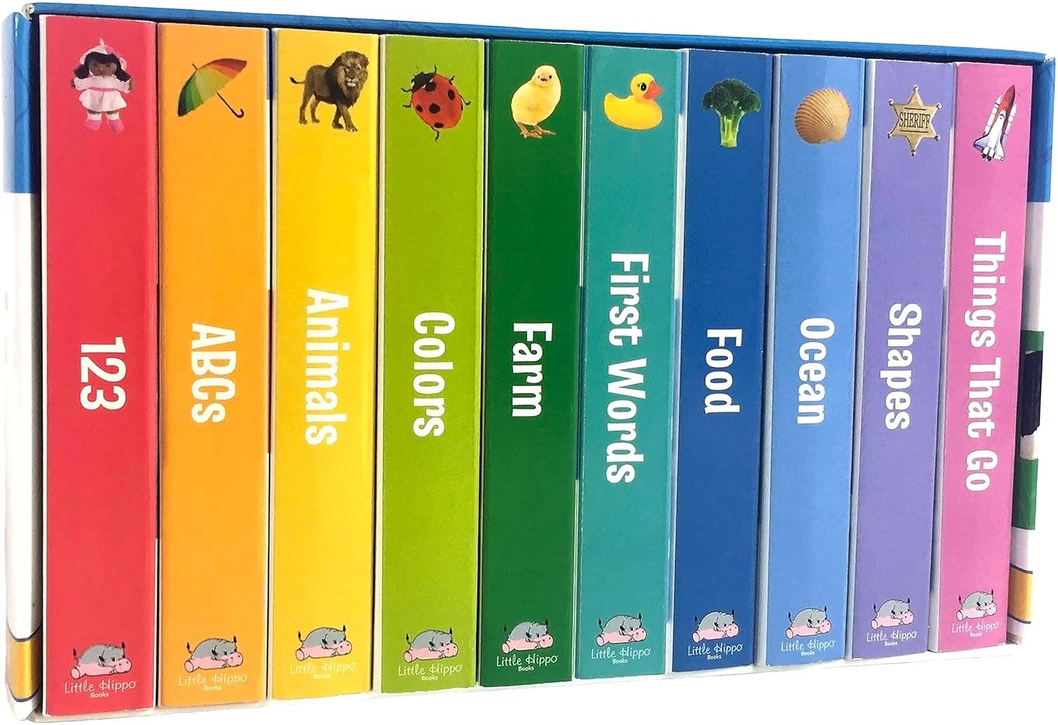 My First Library - Baby Book Set - Little Hippo Books - Glee Garden