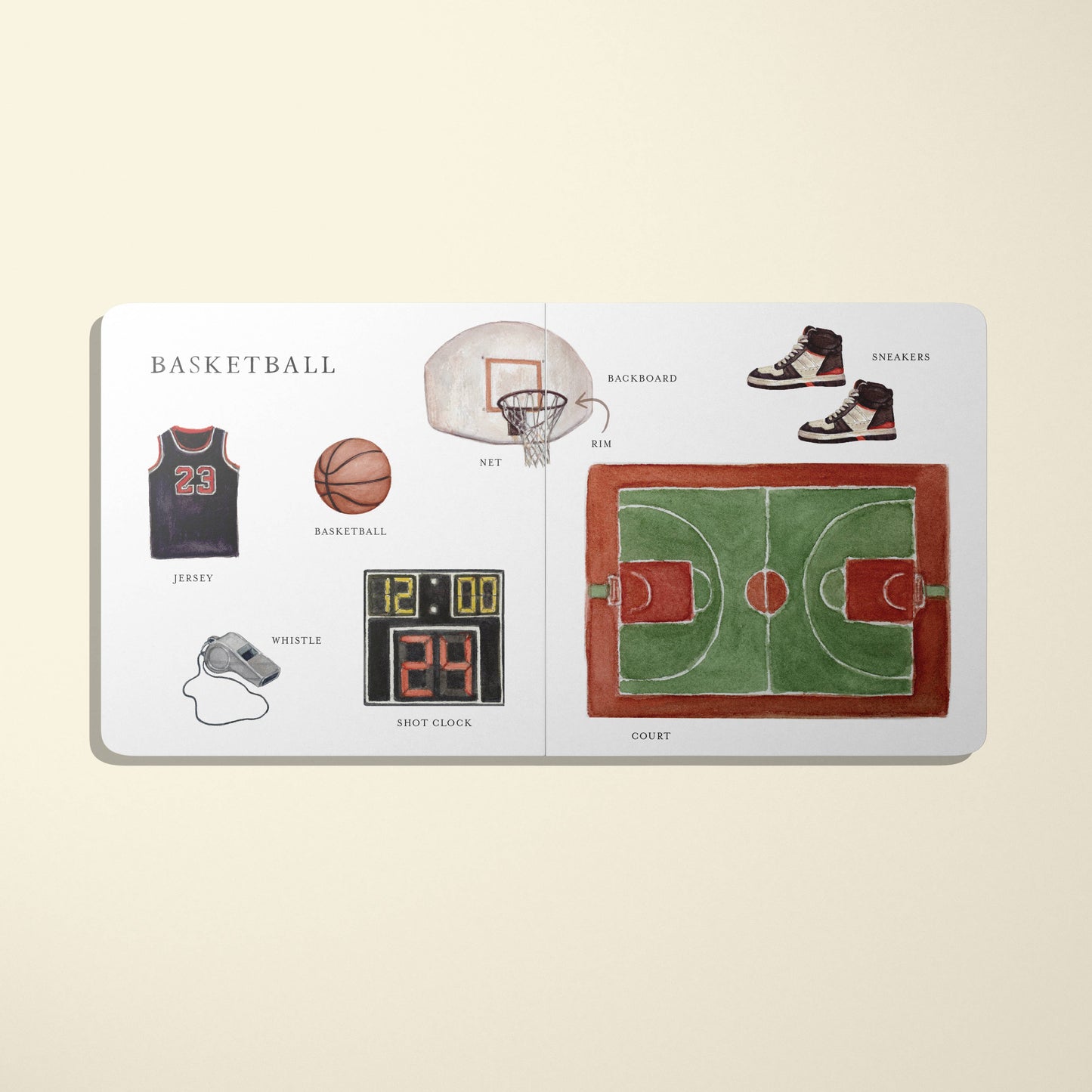 Paige Tate & Co. - Our Big Book of Sports (Baby Board Book)