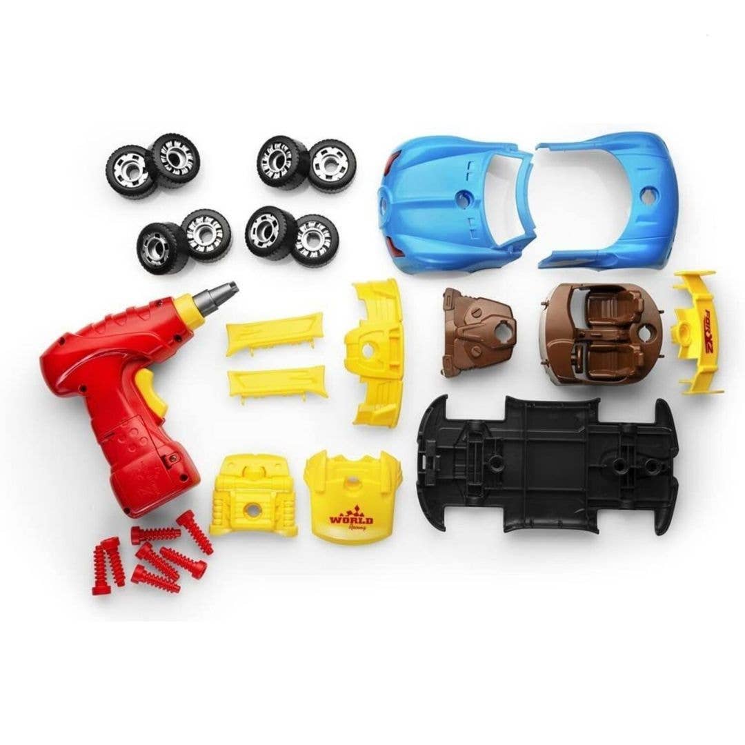 Play22 - Take Apart Racing Car Toys - 30 Piece