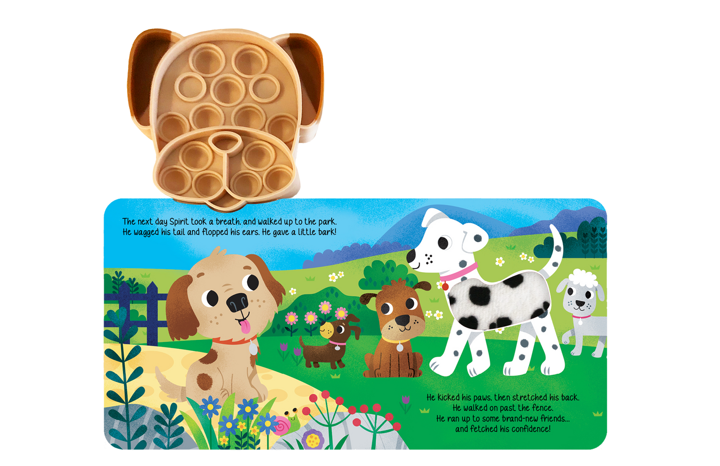 Little Hippo Books - Little Puppy - Your Sensory Fidget Friend