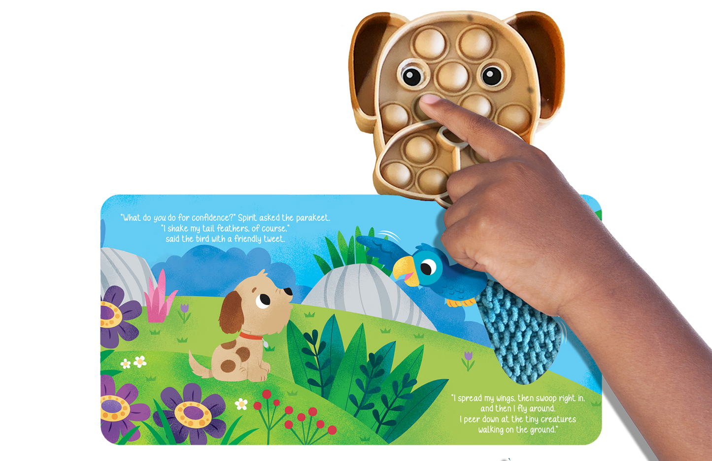 Little Hippo Books - Little Puppy - Your Sensory Fidget Friend