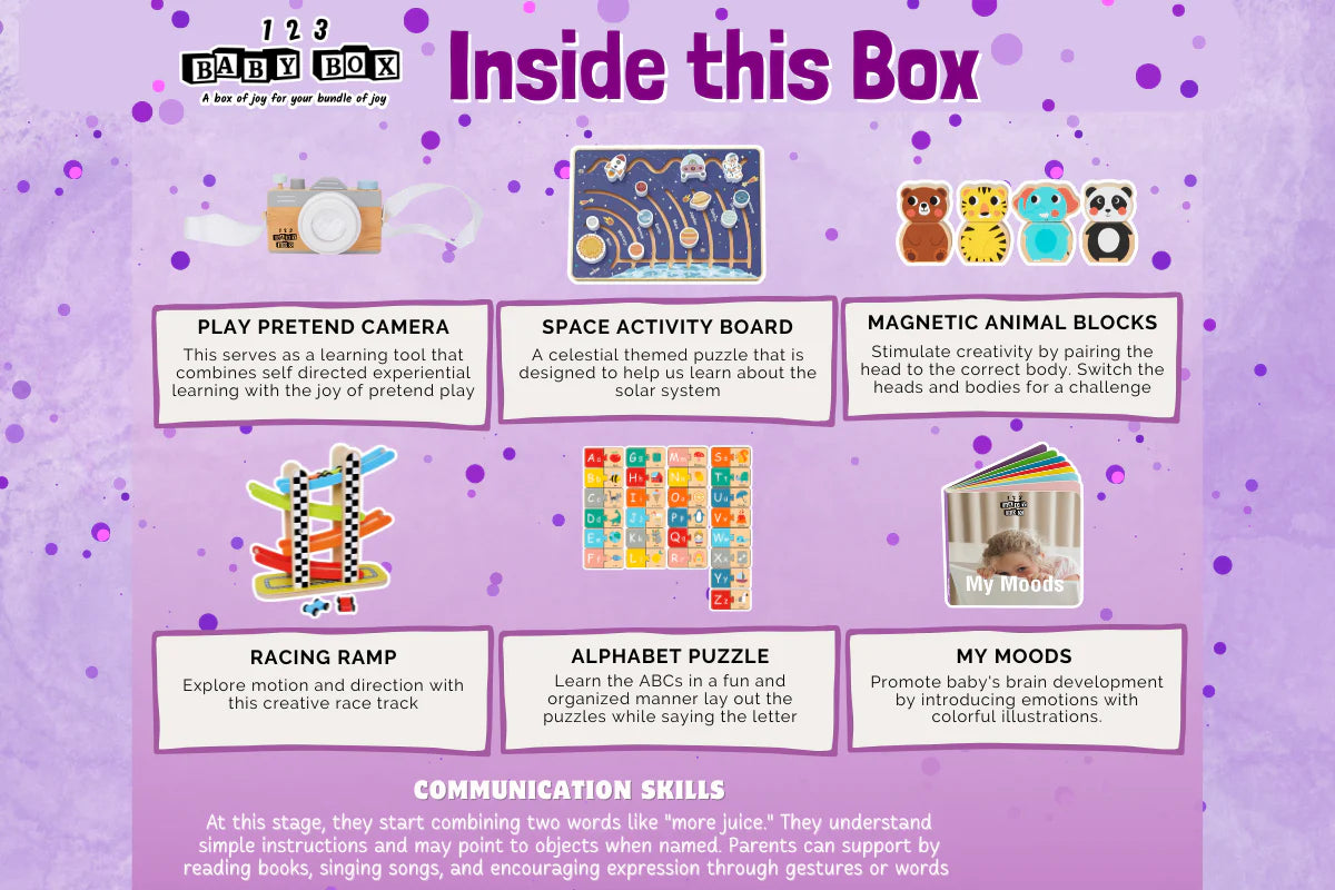 123 Baby Box - 17-18 Months Montessori Educational Box