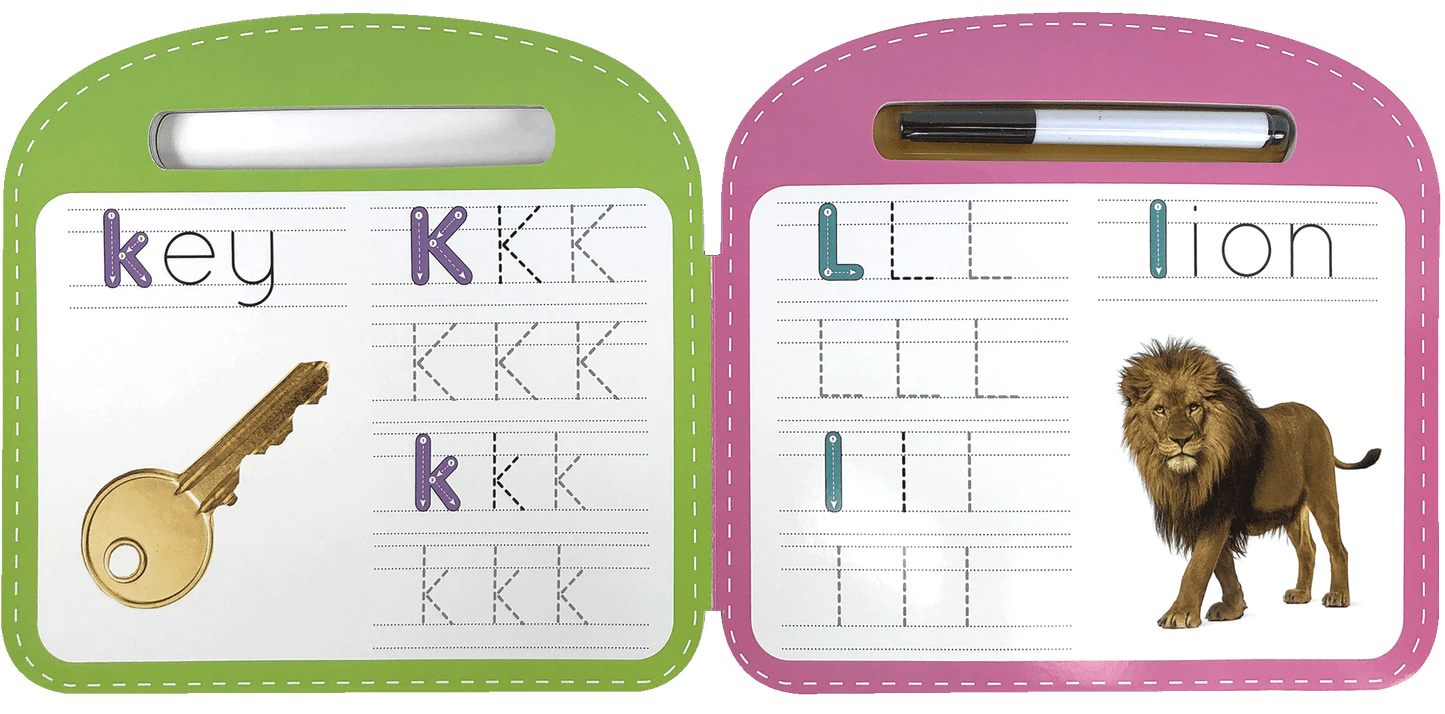 Little Hippo Books - Write & Wipe ABC