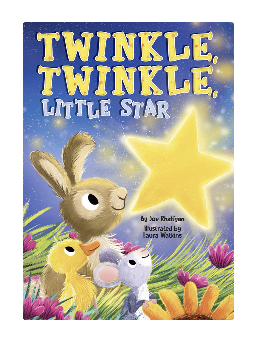 Little Hippo Books - Twinkle, Twinkle, Little Star- Children's Padded Board Book