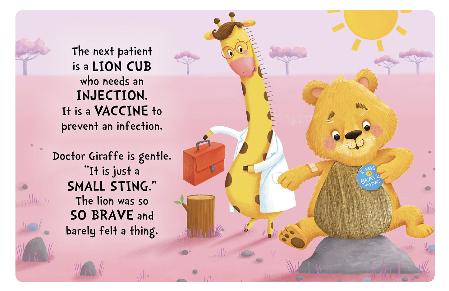 Little Hippo Books - Checkup with Doctor Giraffe