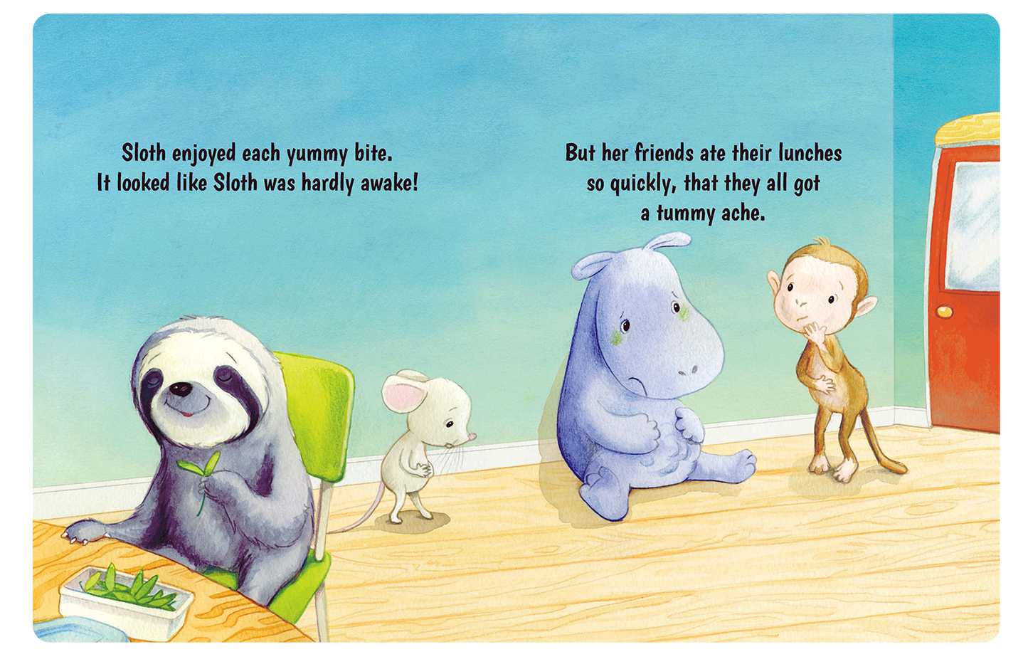 Little Hippo Books - Hurry, Hurry, Little Sloth - Children's Padded Board Book