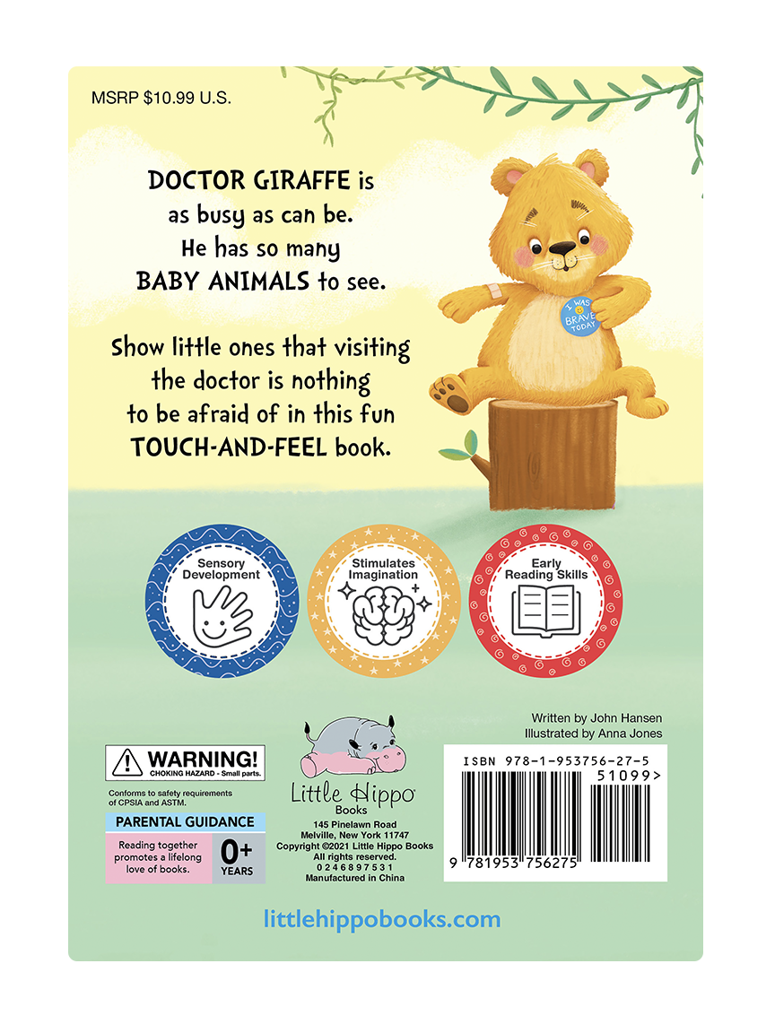 Little Hippo Books - Checkup with Doctor Giraffe