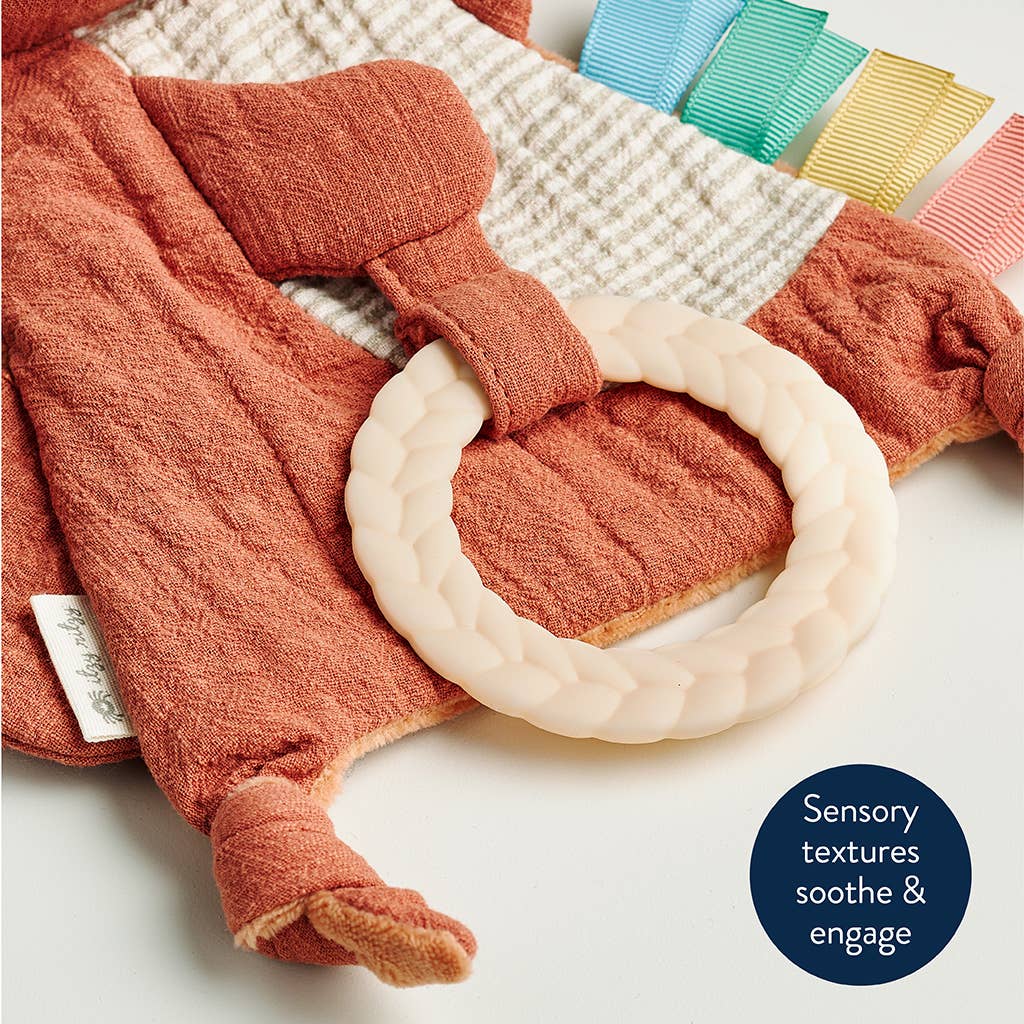 Itzy Ritzy - Fox Bitzy Crinkle™ Sensory Toy with Teether - Itzy Ritzy - Glee Garden