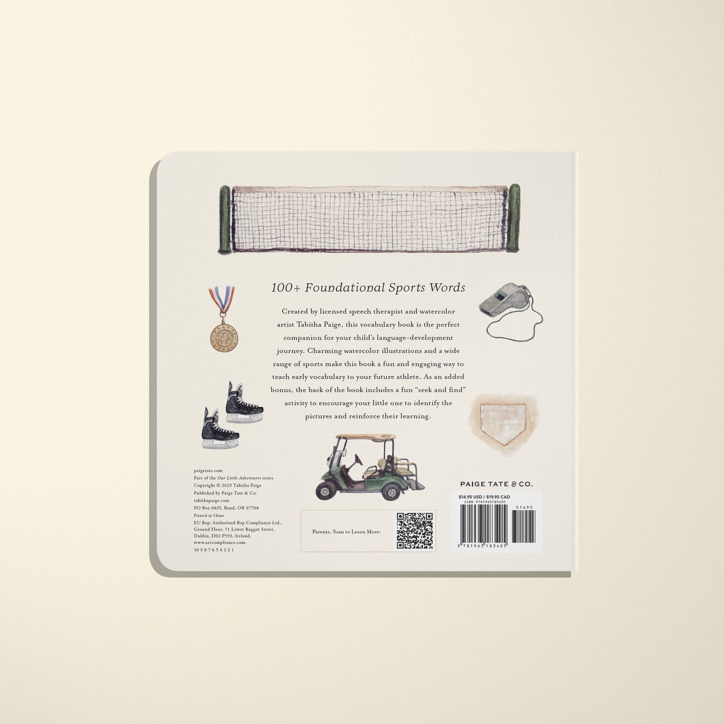 Paige Tate & Co. - Our Big Book of Sports (Baby Board Book)