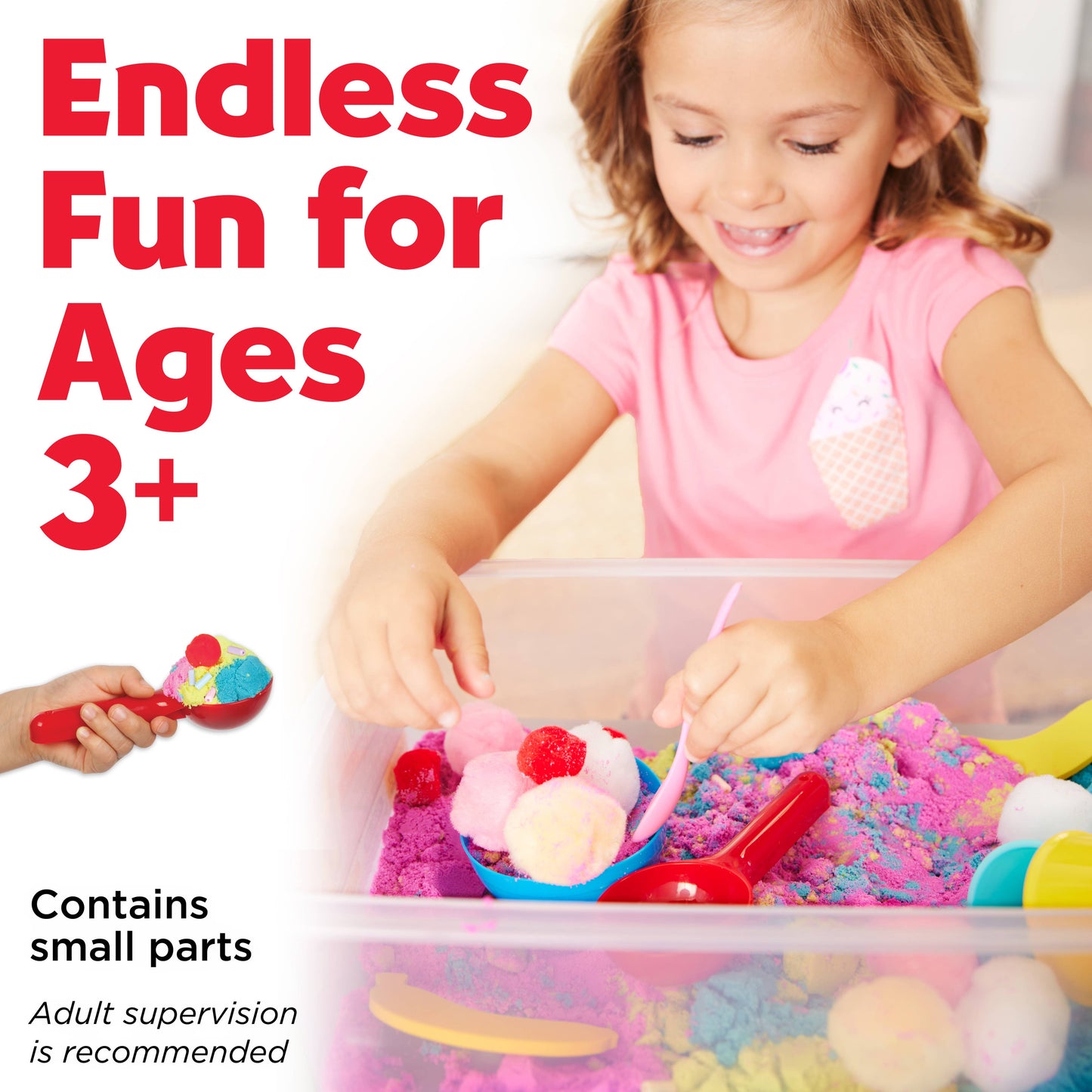 Faber-Castell / Creativity for Kids - Sensory Bin Ice Cream Shop Activity Bin for Kids
