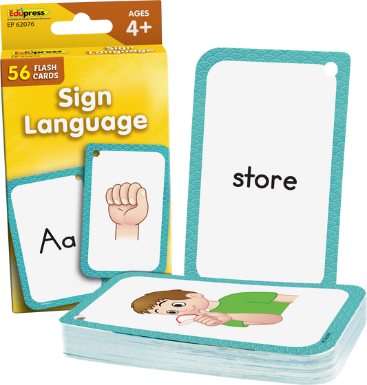 Teacher Created Resources - Sign Language Flash Cards