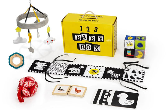 123 Baby Box - 0-2 Months Montessori Educational Box