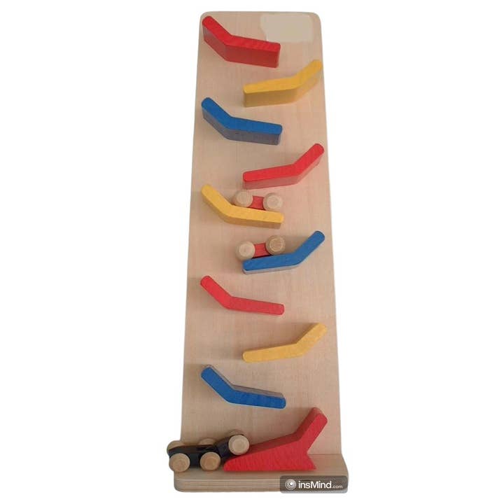 Wooden Falling Car - ToysLink - Glee Garden