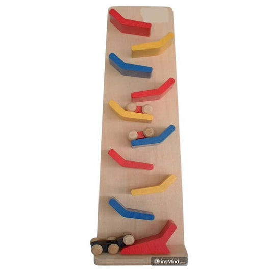 Wooden Falling Car - ToysLink - Glee Garden