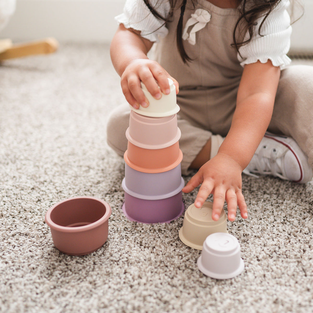 Stacking Cups Toy - bug + bean kids - Glee Garden
