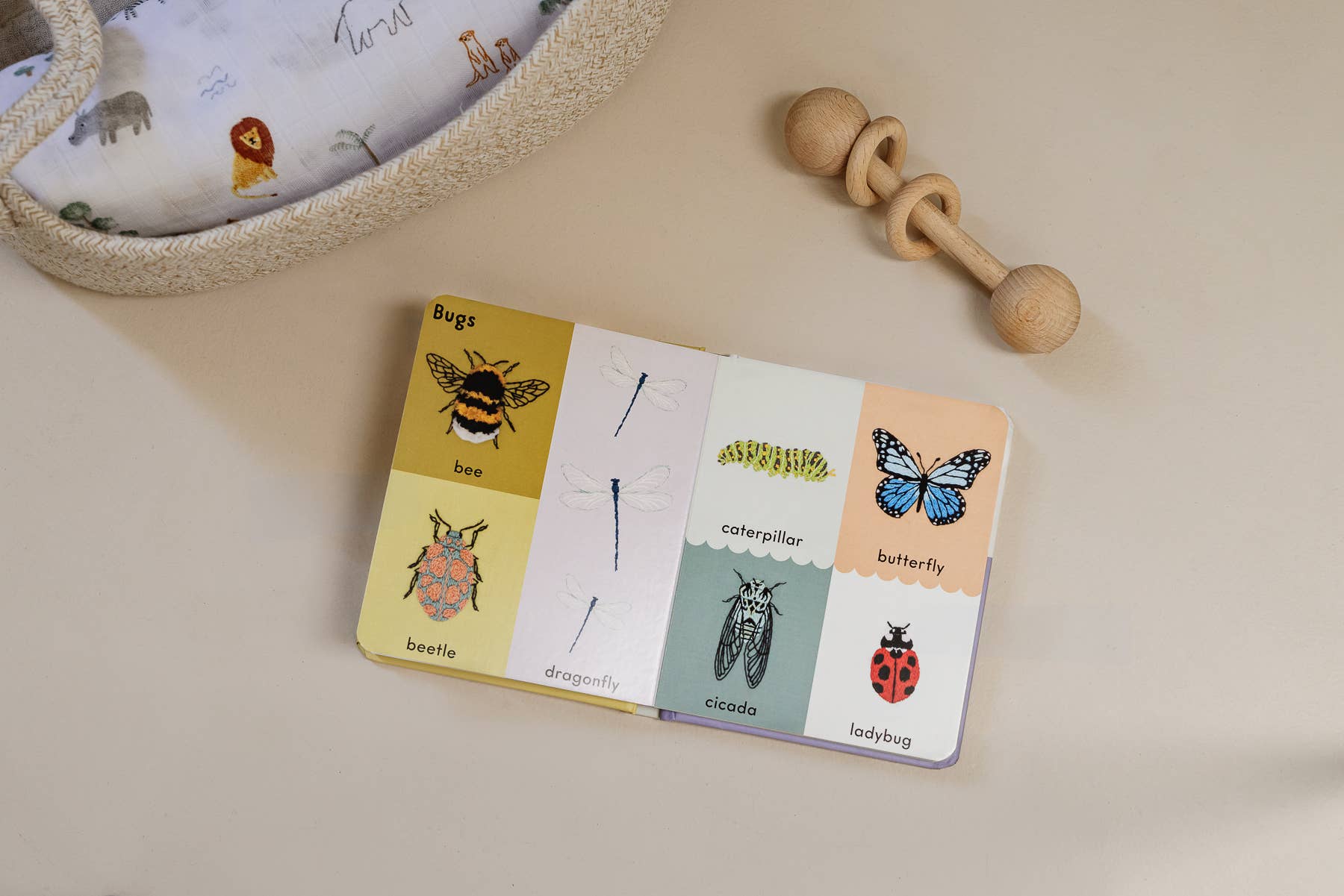 First Words Embroidered Friends - Paige Tate & Co. - Glee Garden