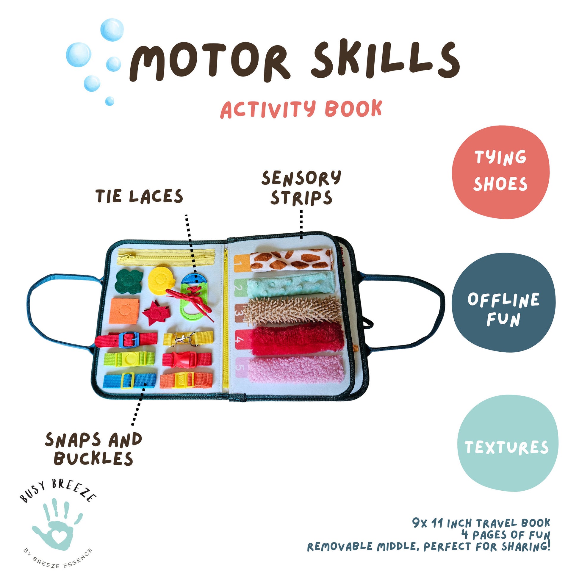 Under the Sea Busy Board - Breeze Essence Inc. - Glee Garden