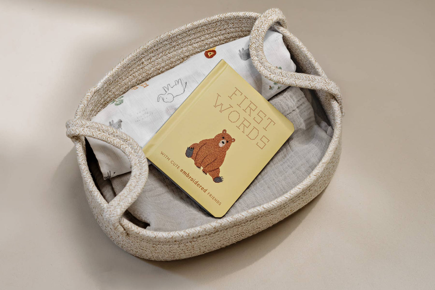 First Words Embroidered Friends - Paige Tate & Co. - Glee Garden