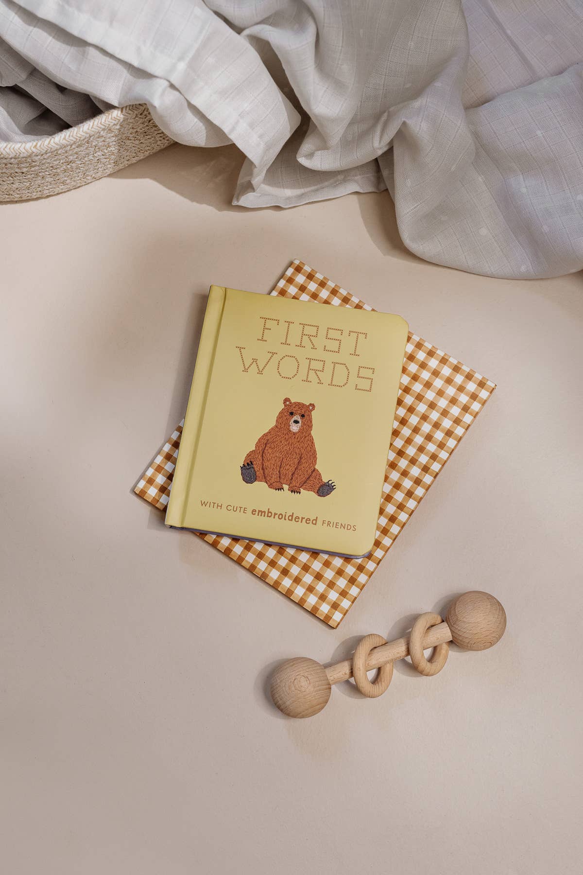 First Words Embroidered Friends - Paige Tate & Co. - Glee Garden