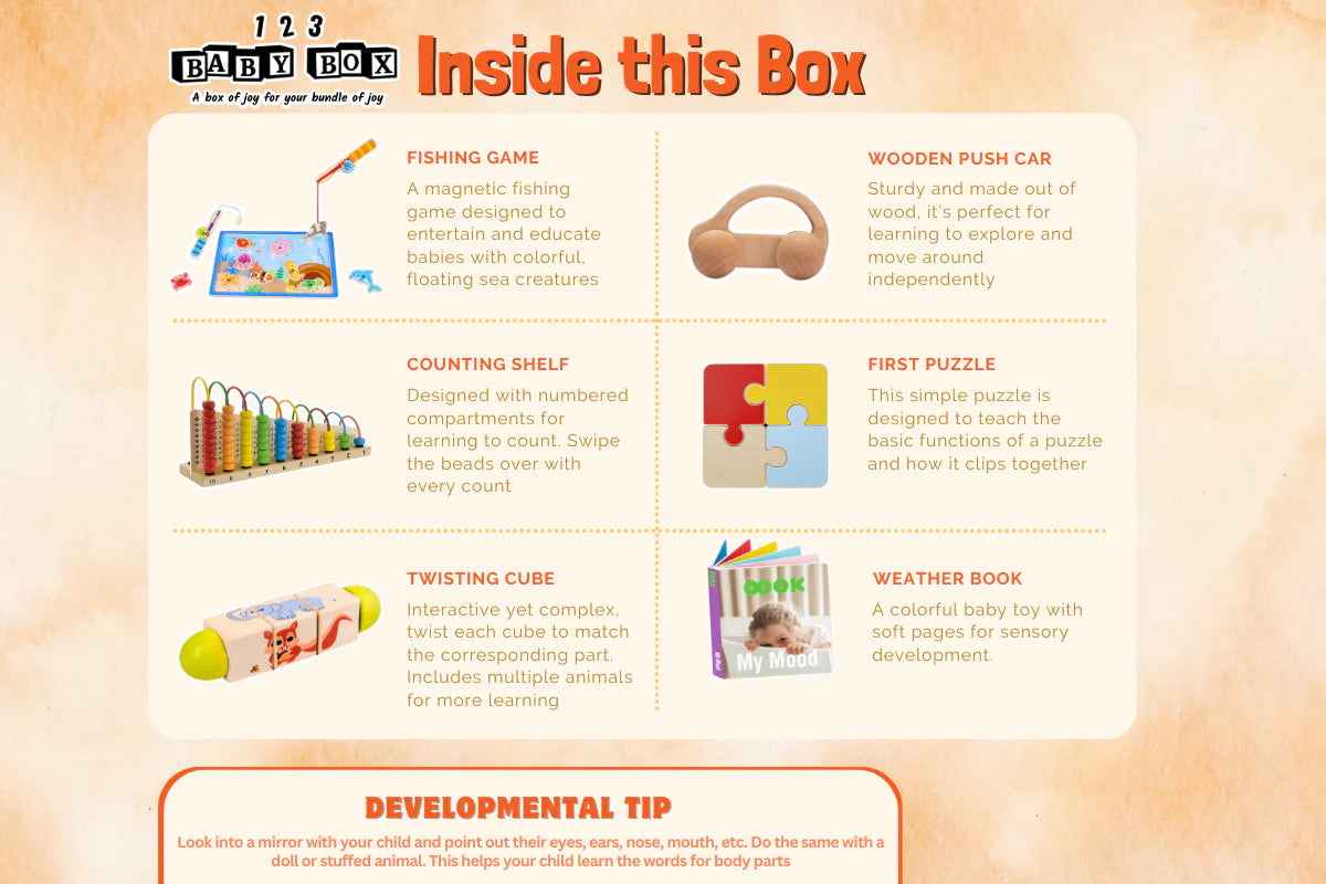 123 Baby Box - 25-27 Months Montessori Educational Box