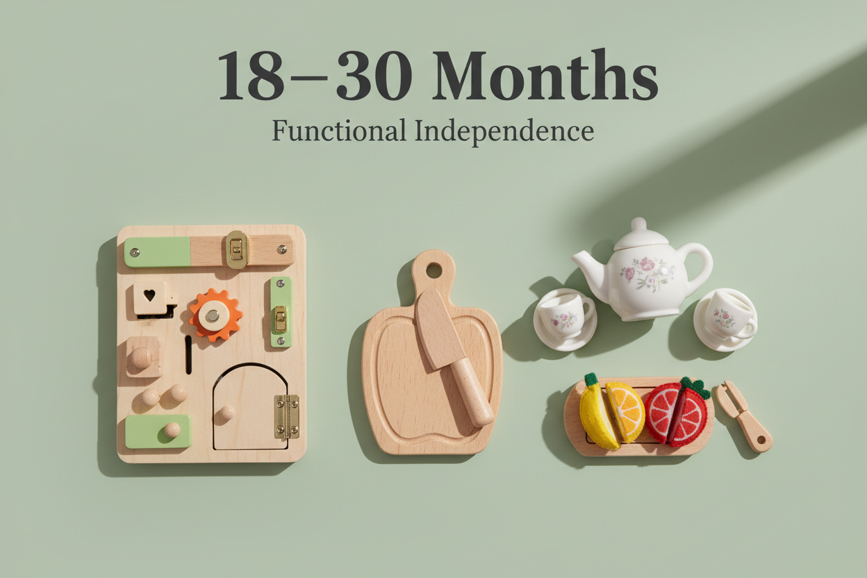 18–30 Months: Functional Independence