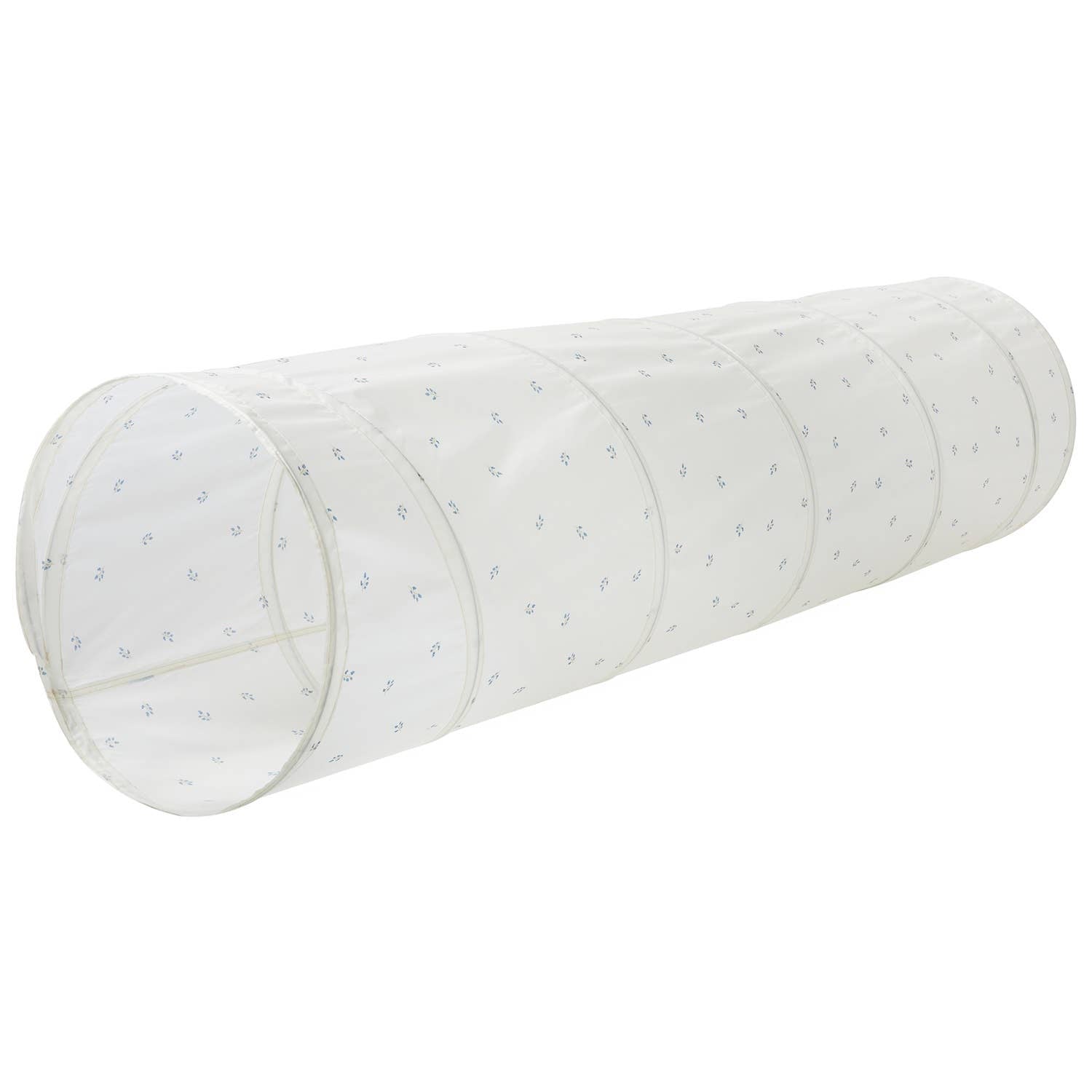 3 Sprouts - Play Tunnel with Eco-Friendly Recycled Fabric: Blueberry Ivory - 3 Sprouts - Glee Garden